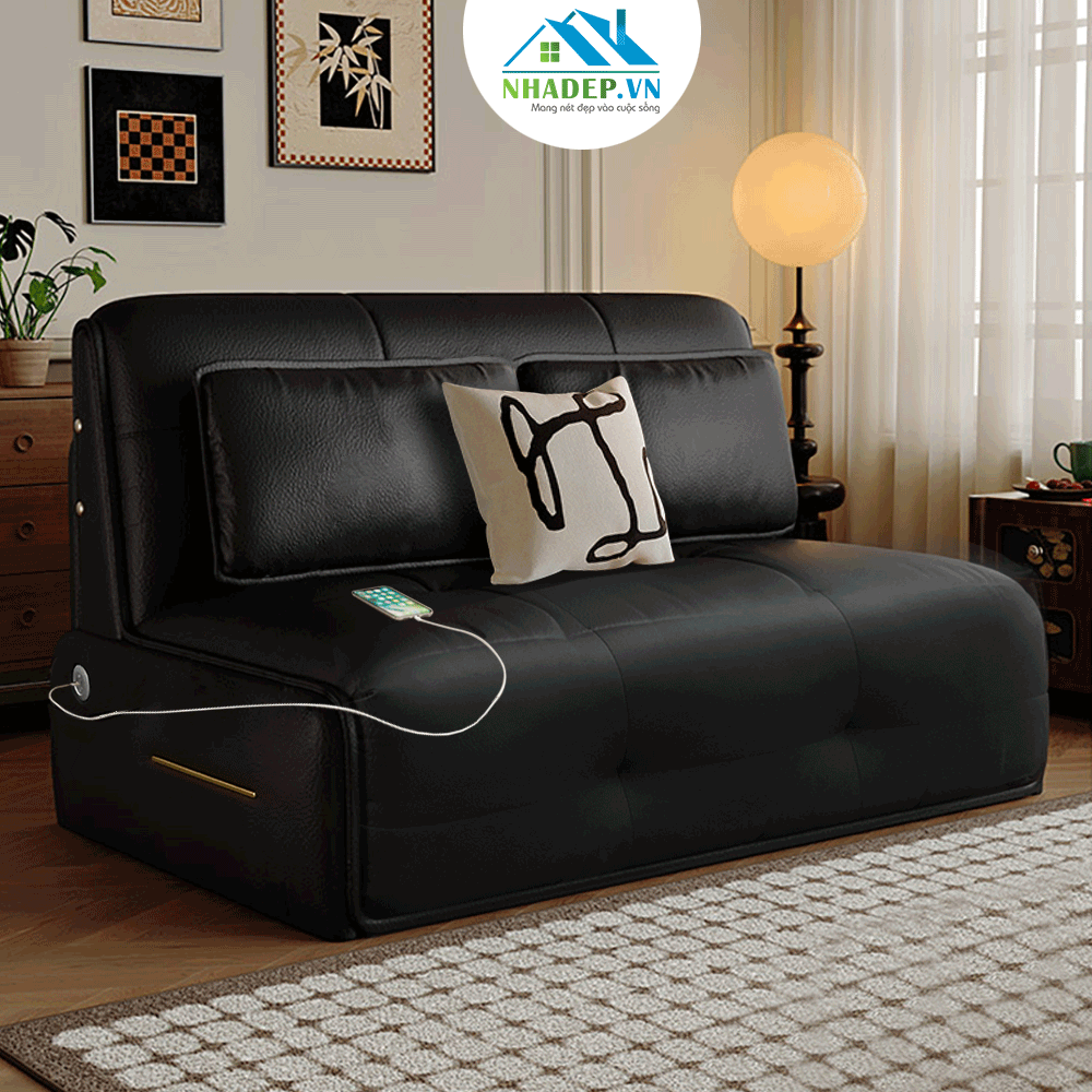 Sofa Bed khung kim loại chỉnh điện MF2475